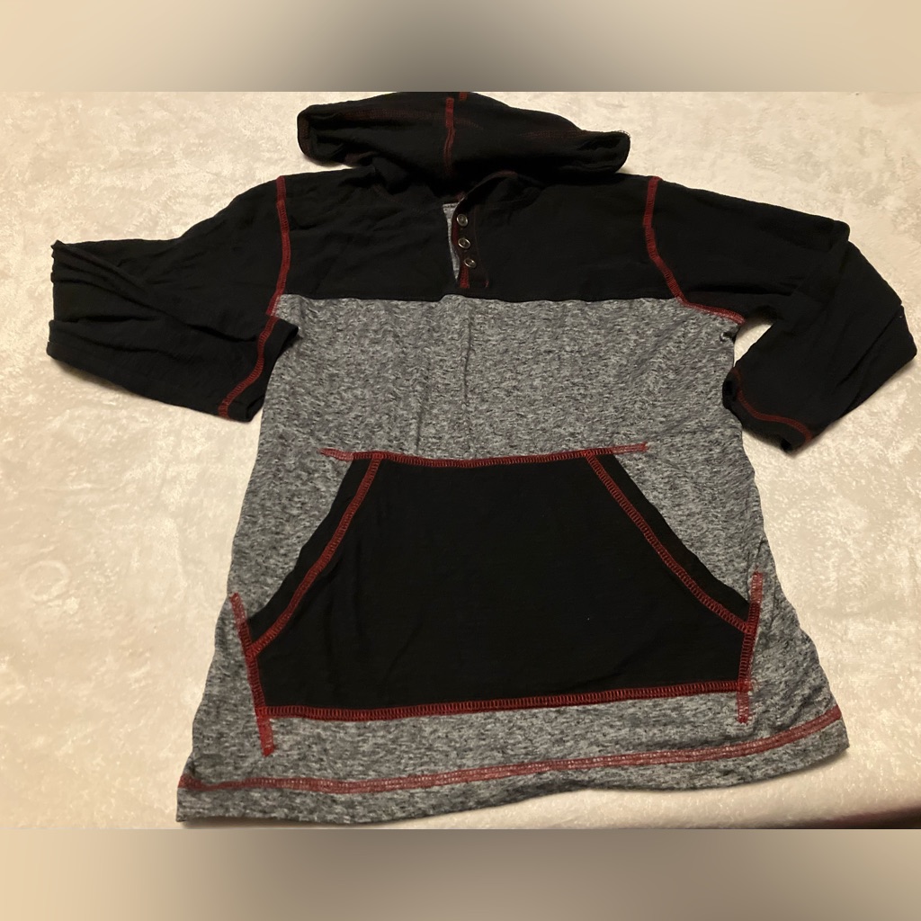 Black & Gray Long Sleeve Shirt